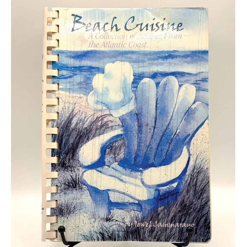 VTG 2000 Beach Cuisine, Cookbook from the Atlantic Coast by Jewel Cammarano, PB